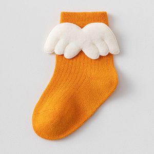Angel Wing 3D Decor Baby Socks